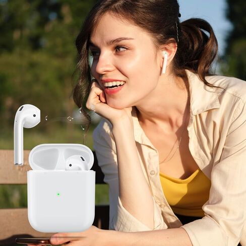 Charging Case Compatible with AirPod 3rd Generation, White in Saudi Arabia