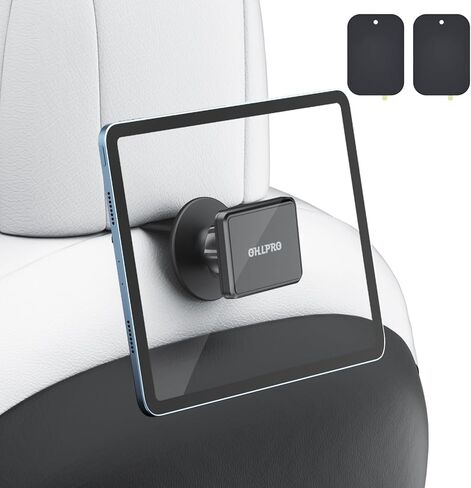 OHLPRO Tesla Model Y Model 3 حامل حامل مغناطيسي للتابلت لجهاز iPad، حامل تابلت مغناطيسي قوي قابل للدوران 360 درجة، متوافق مع ملحقات Tesla للأجهزة اللوحية والهواتف in Kuwait