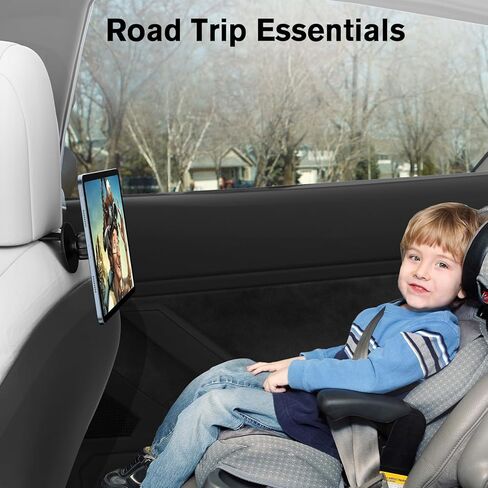 OHLPRO Tesla Model Y Model 3 حامل حامل مغناطيسي للتابلت لجهاز iPad، حامل تابلت مغناطيسي قوي قابل للدوران 360 درجة، متوافق مع ملحقات Tesla للأجهزة اللوحية والهواتف in Kuwait