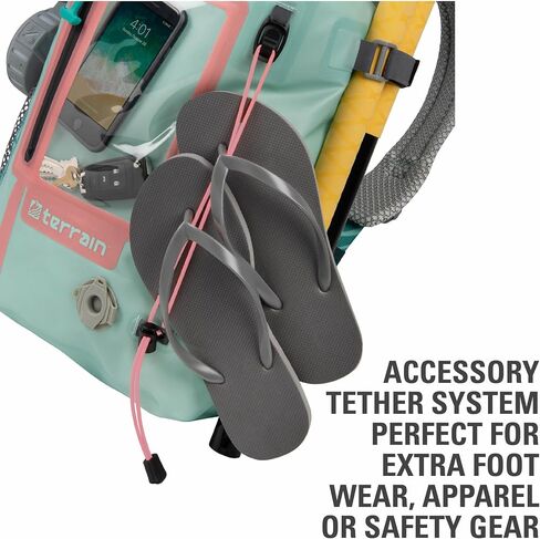 Allen Company Hiking Backpack, Coastal Sand and Ultramarine Teal, 37 Liters in Kuwait