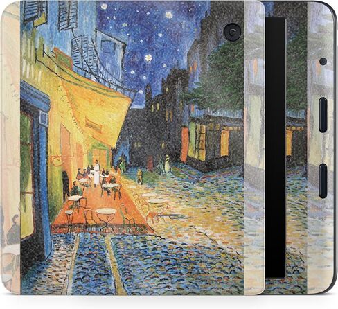 غلاف القارئ الإلكتروني من ألياف الكربون متوافق مع لون Kobo Libra (2024) - عقيق الجمشت - غطاء لاصق واقٍ من الفينيل 3M ممتاز - سهل التطبيق | صُنع في الولايات المتحدة الأمريكية بواسطة MightySkins in Kuwait