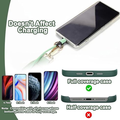 Phone Strap With Zippered Pouch, 2024 New Clip and Go Strap For Phone With Wallet Crossbody in Saudi Arabia