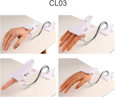 KnowU Gooseneck Bed Phone Holder Mount Flexible Long Arm Clip Clamp for Desk, Nail Practice Hands Bendy Lazy Bracket Bedside Stand in Kuwait