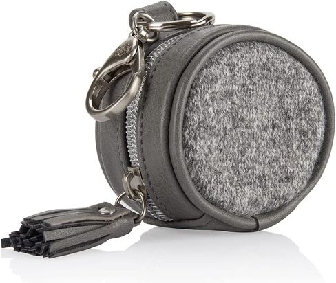 Itzy Ritzy Pacifier Holder Case with Clip - Pacifier Case Includes Clasp to Easily Attach to a Diaper Bag or Purse, Measures 2.5" in Diameter and Holds 2 Pacifiers (Milk & Honey) in Kuwait