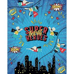 Superhero Friends Notebook Journal: Night watchers