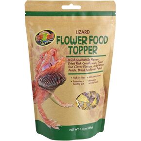 Zoo Med Flower Food Topper - Lizard - 1.4 oz, Assorted