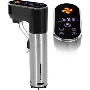 Sous Vide Machines,1300 Watts, Immersion Circulators, Precision Cooker, Steak Cooker, Temperature and Time Digital Display Control, Ultra-Quiet,Fast-Heating,Easy to store,IPX7 Waterproof