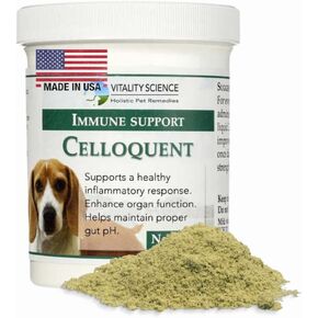 Celloquent for Dogs | Enhanced Immune Support | Maintains Proper Gut pH | Boosts Organ Function | Aids Detoxification & Healthy Inflammatory Response | 100% Safe and Natural (120g)