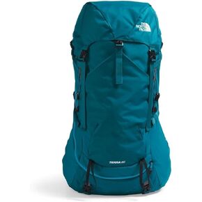 THE NORTH FACE Women's Terra 55 Backpacking Backpack, Blue Moss/Sapphire Slate-NPF, X-Small/Small