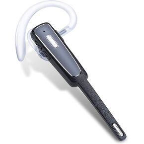 Bluetooth Headset, V5.0 Ultralight Wireless Business Earpiece Noise Reduction Bluetooth Headphone with Mic,Compatible iPhone Android Cell Phones Driving/Business/Office - Black+Grey