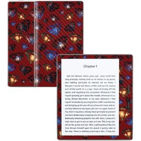 MightySkins Carbon Fiber Skin for Amazon Kindle Oasis 7" (9th Gen) - Aurora Borealis | Protective, Durable Textured Carbon Fiber Finish | Easy to Apply, Remove, and Change Styles | Made in The USA