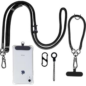 Phone Lanyard Crossbody Wrist Strap, Cell Phone Strap Neck Wristlet Anti-theft Phone Strap