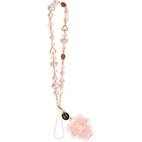 iFace Hello Kitty and Friends Beaded Wristlet Universal Charm Strap [Latte Bear Series]