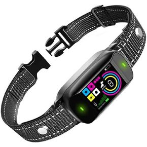 Bark Collar, Dog Bark Collar for Large Medium Small Dogs,Smart Bark Collar,Rechargeable Anti Barking Training Collar with Smart Protection Technology