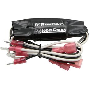 زوج RonDexy RDBB-150 من مانع الجهير/التقاطع السلبي لحماية صوت السيارة 8-12 بوصة مرشحات مكبر الصوت 0-150 هرتز (4 أوم) سلك أبيض وأسود in Kuwait