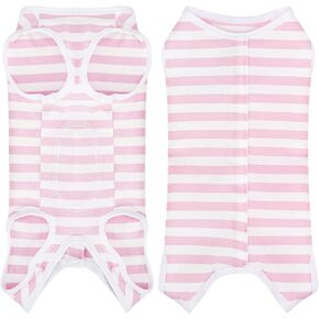 Comprehensive Post-Surgery Dog Recovery Suit: Premium Cotton Protective Wound Care Shirt for Puppies, Cats, and Small Pets - Ensuring Ultimate Comfort, Unrestricted Mobility S