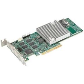 Supermicro AOC-S3908L-H8IR-16DD 8 int 12Gb/s Ports, x8 Gen4, ROC - LP, 16 HDDw/exp,RoHS