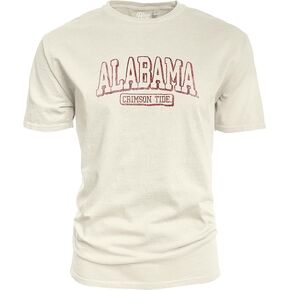 Blue 84 NCAA Officially Licensed T-Shirt Ivory Dyed Ringspun Vintage