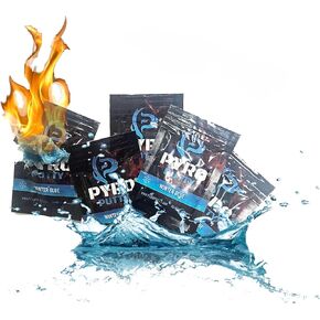Phone Skope Pyro Putty Fire Starter Single Use 20 or 50 ct Foil Packs | Easy Tear, Easy Ignite