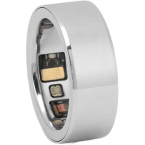 Smart Ring Health Tracker for Women & Men, Smart Health Ring Fitness Tracker, Continuously Records Sleep Quality, Heart Rate, Temperature, Blood Oxygen and Pedometer