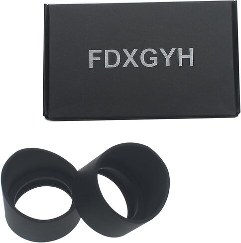 FDXGYH 2 قطعة كأس العين لينة المطاط العدسة غطاء حماية لتلسكوب مجهر ستيريو 32-36 مللي متر in Kuwait