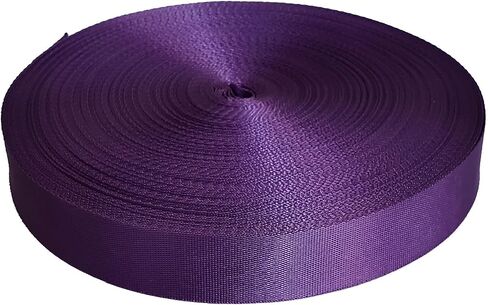 Nylon Webbing 0.75 Inch 1 Inch 1.5 Inch 20 Yards 24 Yards 48 Yards 96 Yards Durable Flat Nylon Webbing Strap for Backpack,Cargo Strap,Pet Leash or Collar,Gardening,Craft in Saudi Arabia