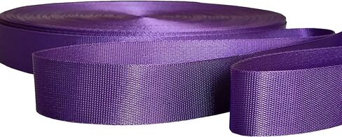 Nylon Webbing 0.75 Inch 1 Inch 1.5 Inch 20 Yards 24 Yards 48 Yards 96 Yards Durable Flat Nylon Webbing Strap for Backpack,Cargo Strap,Pet Leash or Collar,Gardening,Craft in Saudi Arabia