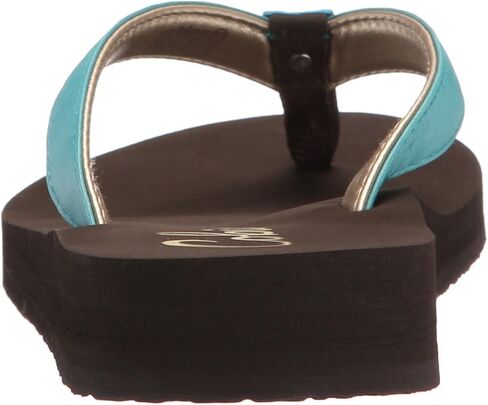 Cobian Women's Skinny Bounce Flip Flops, Tan, 10 in Saudi Arabia