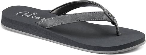 Cobian Women's Skinny Bounce Flip Flops, Tan, 10 in Saudi Arabia