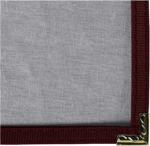 LUXPaper Menu Sleeves | Nylon Edges | Gold Corners | 8 1/2" x 14" | Burgundy | 5 Qty in Saudi Arabia