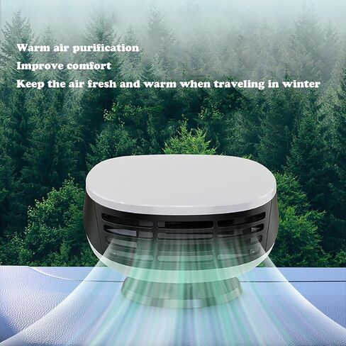 سخان سيارة محمول، 2023 ترقية مروحة سخان تلقائي، مزيل ضباب السيارة، تسخين سريع مزيل الصقيع بسرعة 150 وات 12 فولت مروحة سخان سيراميك أوتوماتيكية 3 منافذ توصيل في ولاعة السجائر in Kuwait