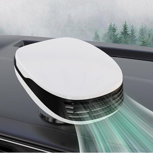 سخان سيارة محمول، 2023 ترقية مروحة سخان تلقائي، مزيل ضباب السيارة، تسخين سريع مزيل الصقيع بسرعة 150 وات 12 فولت مروحة سخان سيراميك أوتوماتيكية 3 منافذ توصيل في ولاعة السجائر in Kuwait