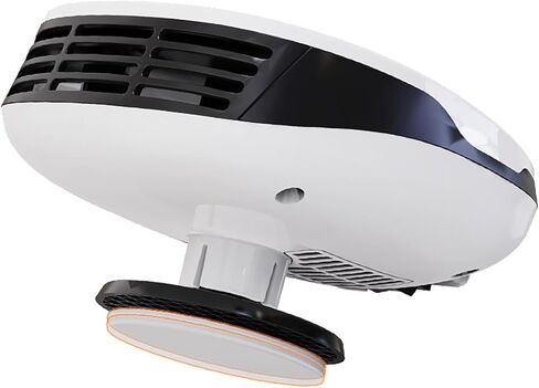 سخان سيارة محمول، 2023 ترقية مروحة سخان تلقائي، مزيل ضباب السيارة، تسخين سريع مزيل الصقيع بسرعة 150 وات 12 فولت مروحة سخان سيراميك أوتوماتيكية 3 منافذ توصيل في ولاعة السجائر in Kuwait