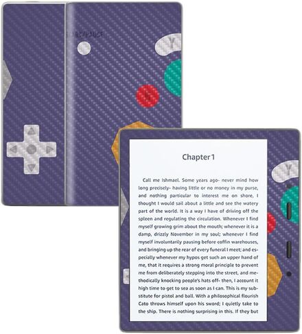 Skin Compatible with Amazon Kindle Oasis 7" (9th Gen) - 80s Cassette - Premium 3M Vinyl Protective Wrap Decal Cover - Easy to Apply | Crafted in The USA by MightySkins in Kuwait