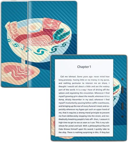 Skin Compatible with Amazon Kindle Oasis 7" (9th Gen) - 80s Cassette - Premium 3M Vinyl Protective Wrap Decal Cover - Easy to Apply | Crafted in The USA by MightySkins in Kuwait