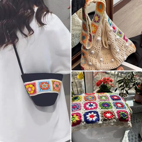 2 Inch Cotton Webbing, Crochet Flower Webbing 5 Yard, Webbing Strap for Bags, Arts and Crafts in Saudi Arabia