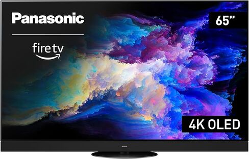 سلسلة باناسونيك Z95 (أحدث طراز) تلفزيون ذكي OLED 4K فائق الدقة 65 بوصة مع تلفزيون Fire، Dolby Vision IQ، HDR10+ Adaptive، معدل تحديث 144 هرتز وأليكسا بدون استخدام اليدين - TV-65Z95AP in Saudi Arabia