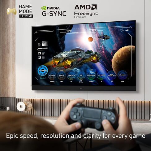 سلسلة باناسونيك Z95 (أحدث طراز) تلفزيون ذكي OLED 4K فائق الدقة 65 بوصة مع تلفزيون Fire، Dolby Vision IQ، HDR10+ Adaptive، معدل تحديث 144 هرتز وأليكسا بدون استخدام اليدين - TV-65Z95AP in Saudi Arabia