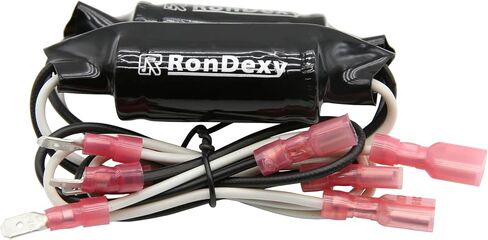 RonDexy RDBB-150 Pair of Bass Blocker/Passive Crossover Protect car Audio 8-12inch Speaker Filters Out 0-150Hz (4 Ohms) White and Black Wire in Kuwait