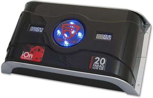 Rockville RXC50D v2 50 Farad 24V Car Audio Capacitor with Voltage+Amerage Meter in Saudi Arabia