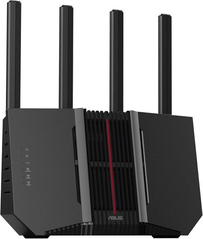 ASUS RT-BE92U BE9700 Tri-Band WiFi 7 Router, Supports New 320MHz Bandwidth & 4096-QAM, MLO, AI WAN Detection, AiMesh Support, Subscription-Free Network Security & Comprehensive VPN Features in Saudi Arabia