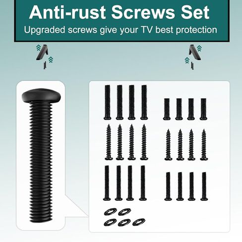 أرجل التلفزيون لحامل تلفزيون Vizio، فقط لـ D40f-J09 Vizio D-Series 40 بوصة فئة Full HD 1080p تلفزيون ذكي، وليس لنماذج التلفزيون الأخرى، لأرجل تلفزيون Vizio مع مجموعة مسامير in Kuwait