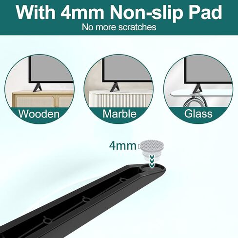 أرجل التلفزيون لحامل تلفزيون Vizio، فقط لـ D40f-J09 Vizio D-Series 40 بوصة فئة Full HD 1080p تلفزيون ذكي، وليس لنماذج التلفزيون الأخرى، لأرجل تلفزيون Vizio مع مجموعة مسامير in Kuwait