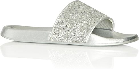 صندل نسائي من AVENUE Cloudwalkers بمقاس واسع من Sally Sparkle، أسود، 9.5 in Saudi Arabia