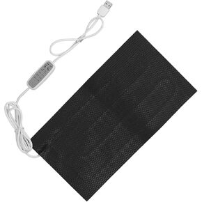Heating Pad, DC5V Temperature Regulating Heating Pad, Waterproof 4 Gear USB Power Electric Heating Pad Electric Cloth, Heat Patches Or Heat Wraps (10x20cm)