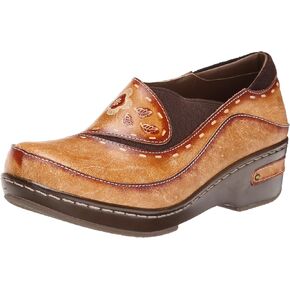 Spring Step L'Artiste Women's Burbank Slip-On Shoe Natural EU 42 / US 10.5-11