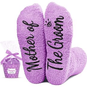 HAPPYPOP Mother of the Bride Gifts - Wedding Gifts Mother of the Bride Socks Wedding Socks