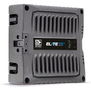 ELITE4000.42OHMS 4-Channel 1000 Watts Max @ 2 Ohm Car Audio Amplifier with Highpass Filter and Low Pass Filter, Black - 4000.42OHM