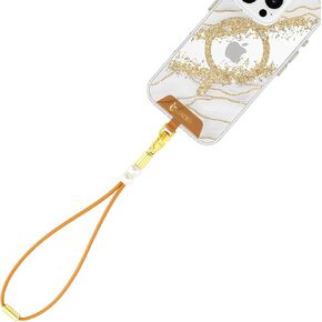Leather Phone Wrist Strap,Universal Adjustable Key Lanyard,Stylish Wristlet Keychains for Women&Men