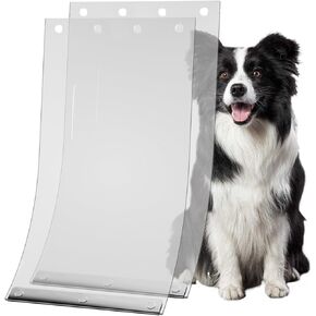 2-Pack Dog Door Replacement Flaps,Doggy Door Replacement Flap Compatible with Ruff Weather XL Dog Door,Door Flaps for Safe and Free Access for Pets
